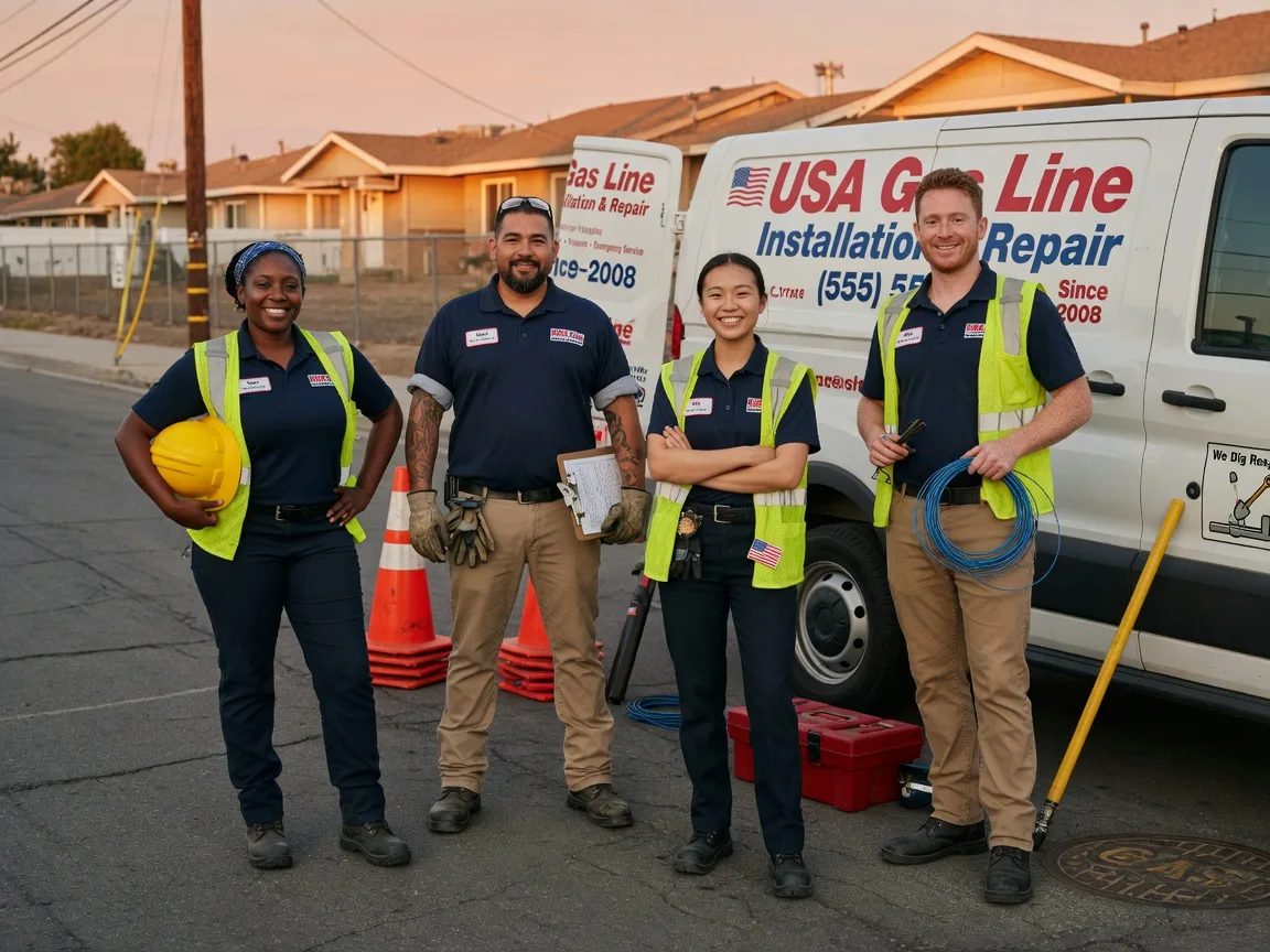 Gas Line Installation company in White City, KS